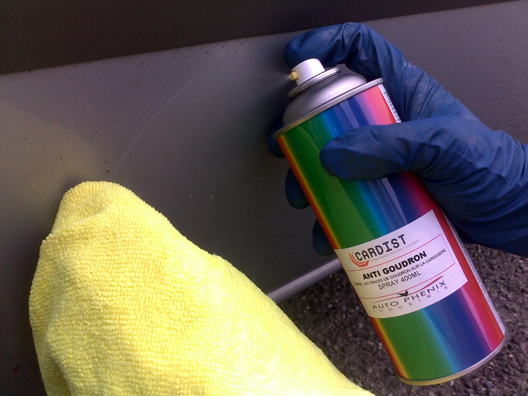 Décontaminant spécial goudron