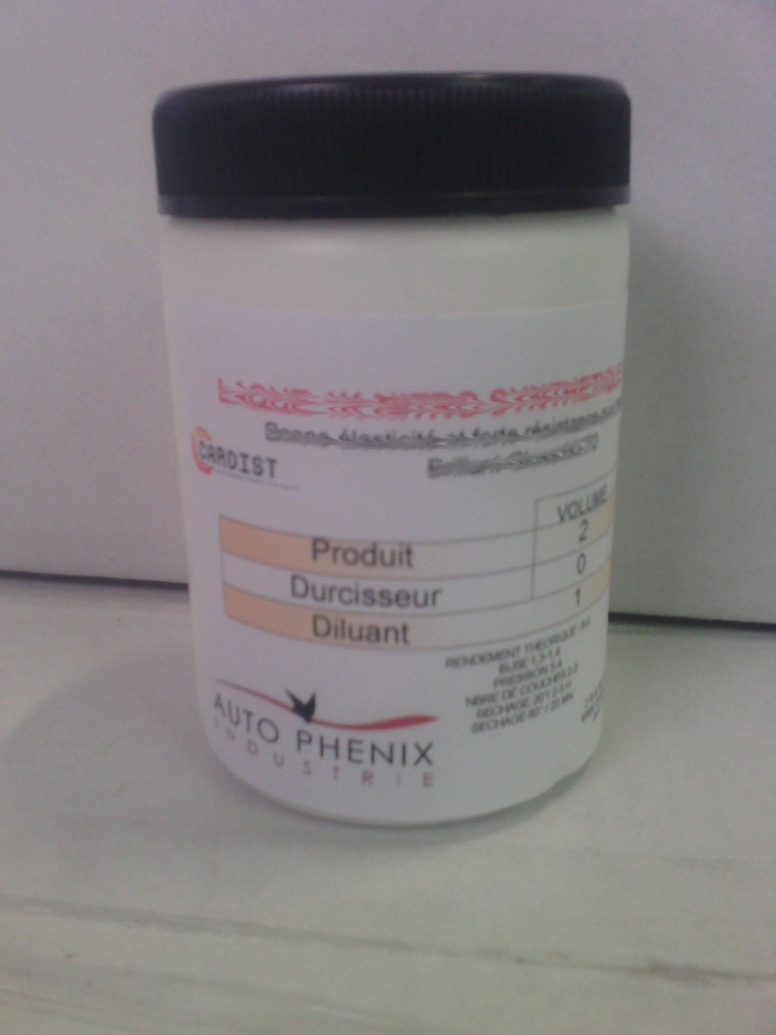 Liant neutre satiné 1k pot de 500 ml