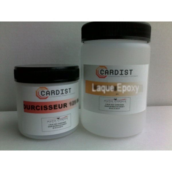 Laque epoxy 2k neutre 250ml + durcisseur