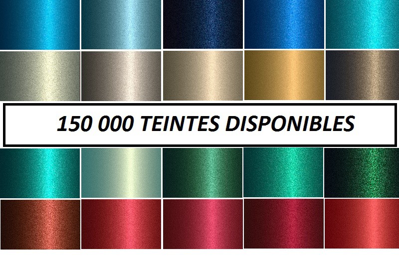 Peinture auto, Peinture  métallisée 150ml - prêt à peindre
