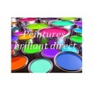 Peinture Blanc  brillant direct 4kg + 2kg de durcisseur  + diluant