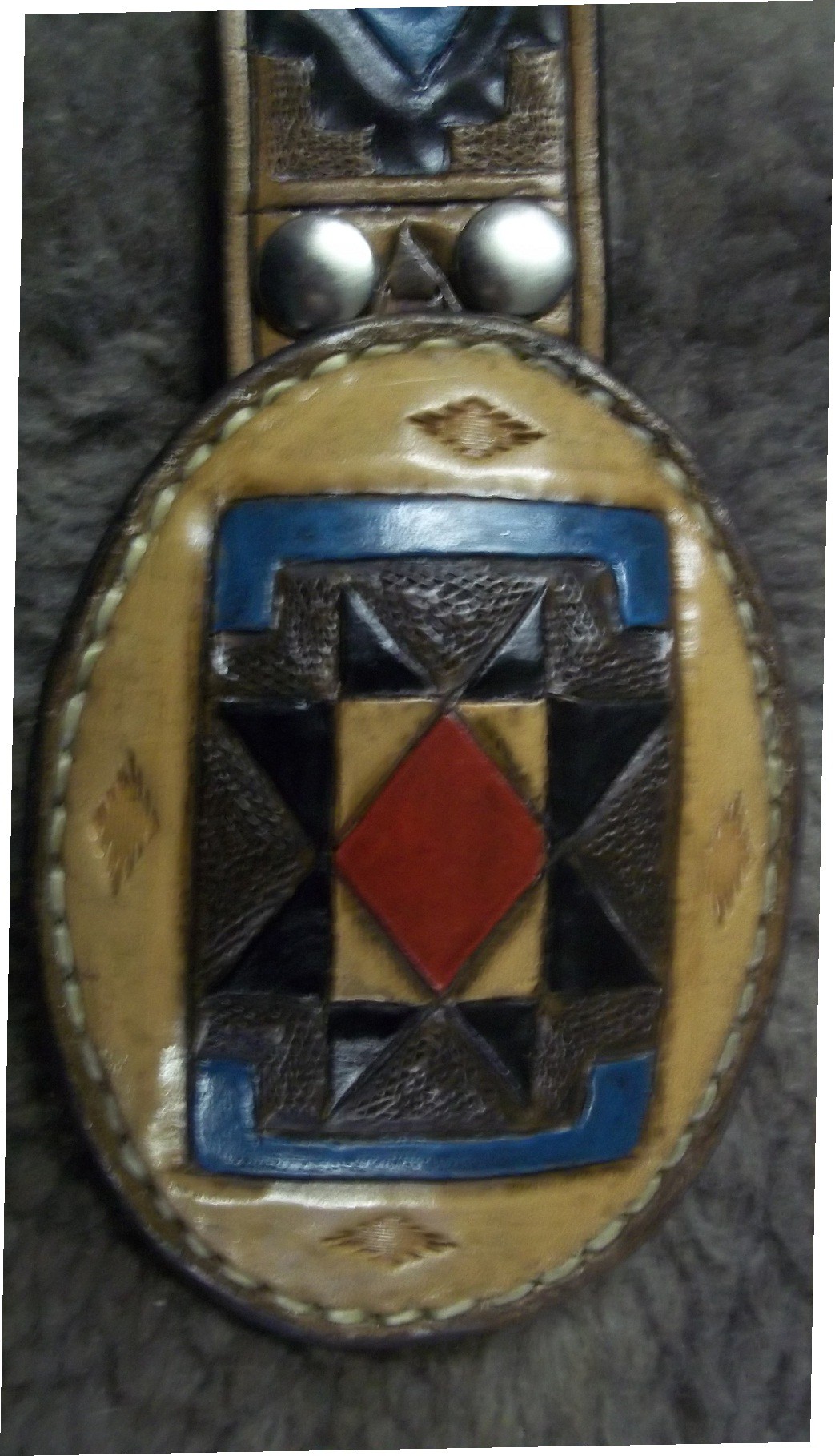 Boucle ceinture style Amérindien