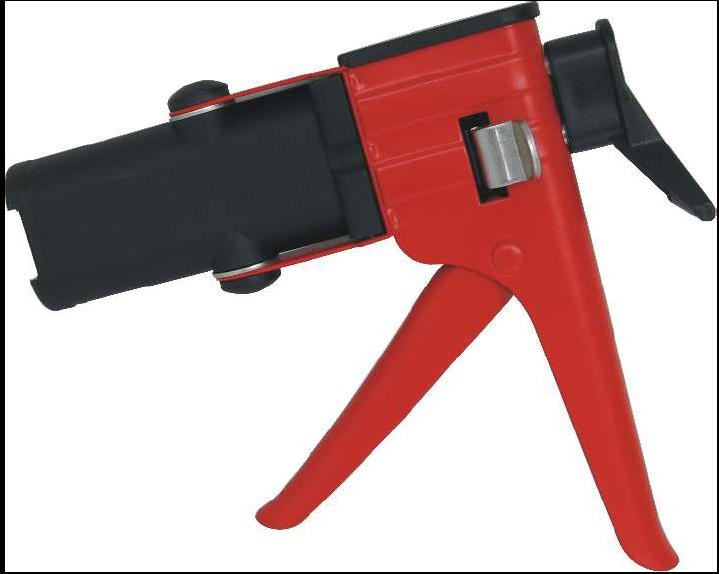 Pistolet pour colle bicomposant (réparation plastique)